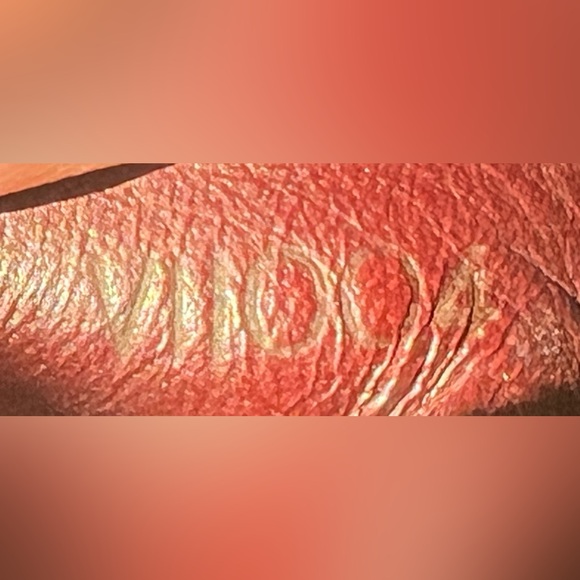 RARE vintage LV denim burgundy Josephine mini Lin. - Picture 13 of 14